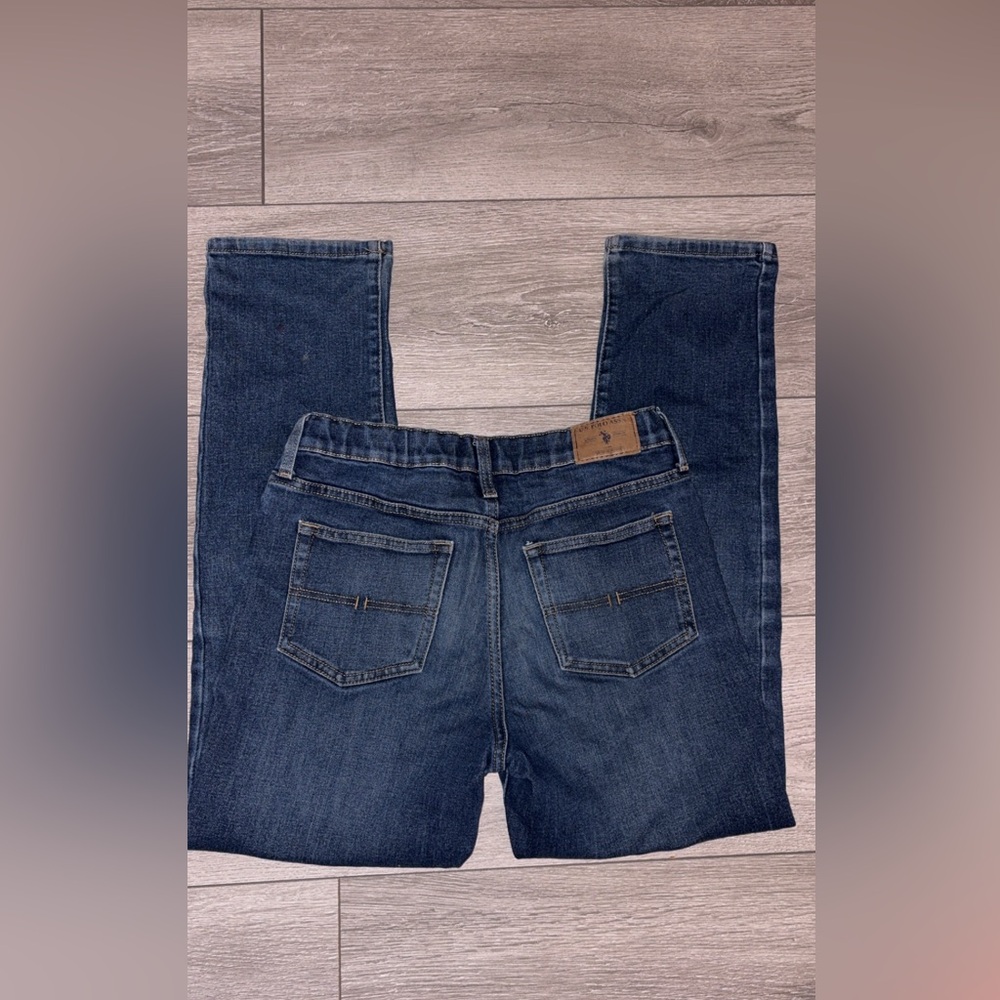 US Polo Assn Boys Size 16 Denim Jeans Straight